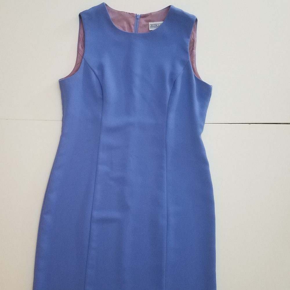 Jessica Howard sheath dress size 14 Periwinkle clr